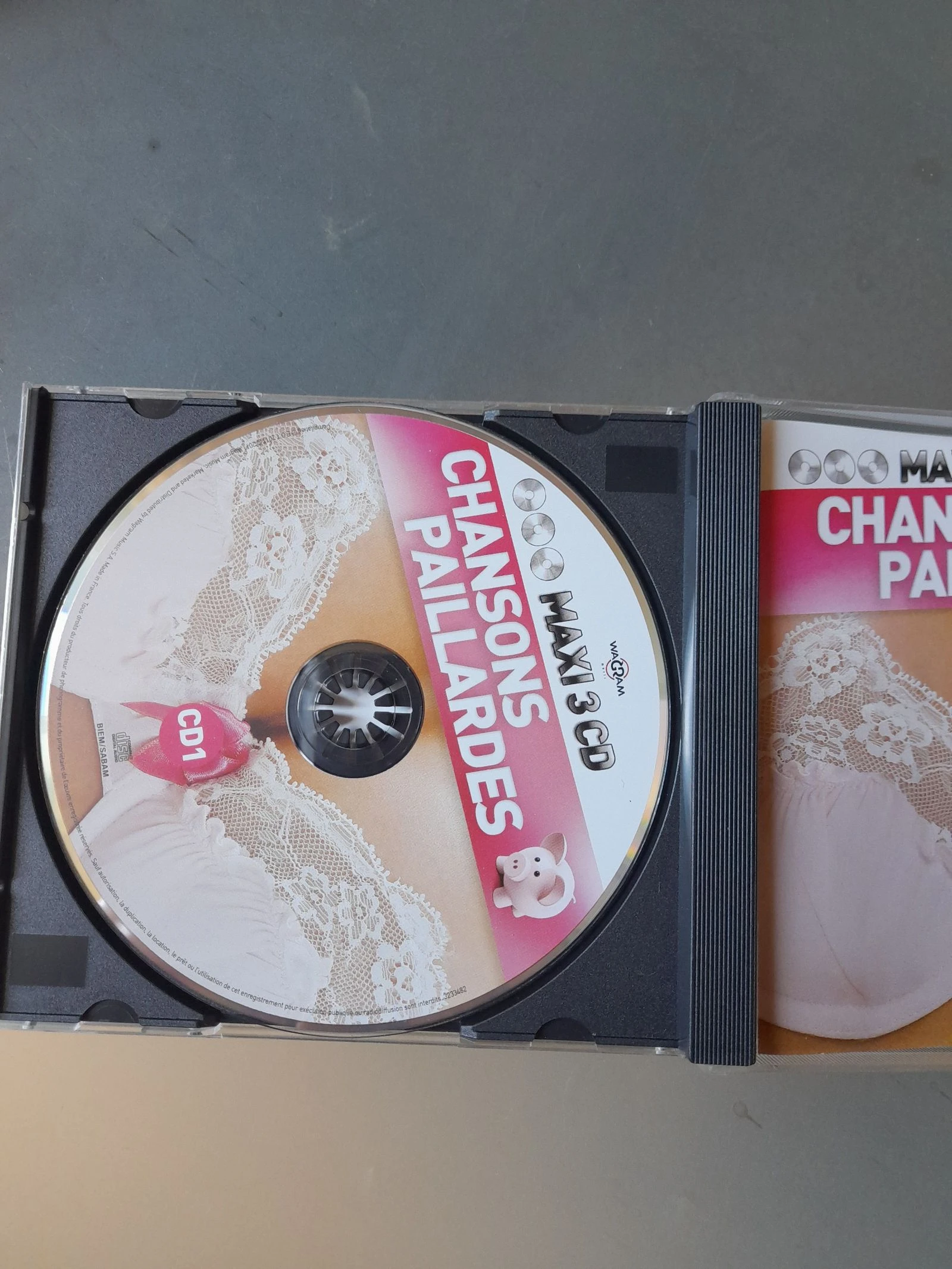 CD chansons paillardes – photo 3